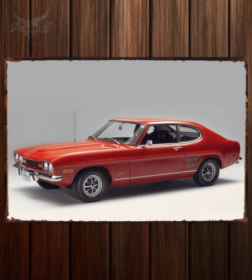 Металлическая табличка Ford Capri (I)